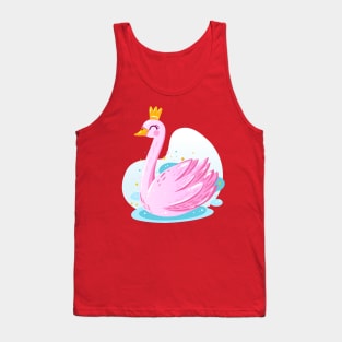 Swan Princess Queen Tank Top